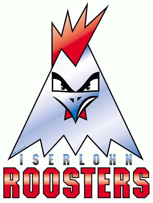 iserlohn roosters 2001-2011 primary logo t shirt iron on transfers